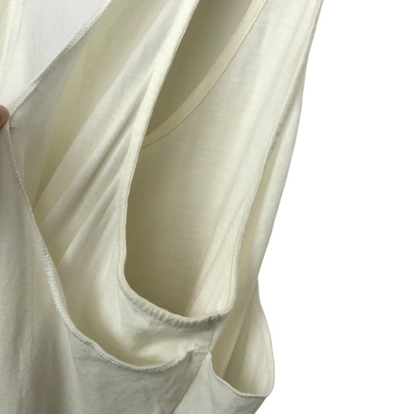 Banana Republic Beige Embroidered Layered Tank Top Medium - Picture 6 of 11